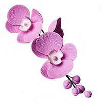 Цукрова прикраса "Гілочка орхідеї" бузкової