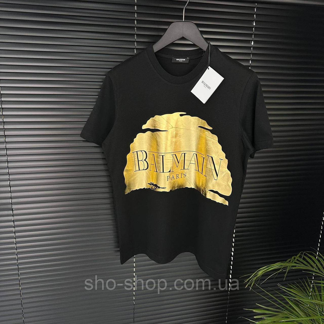 Чоловича футболка Balmain чоловіча футболка Футболка BALMAIN TShBaln011 Туреччина, фото 1