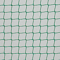 Сітка огороджувальна без-вузлова Д.3мм. Осередок 4,5см для спортзалів, тенісних кортів, зелена Іспанія Україна