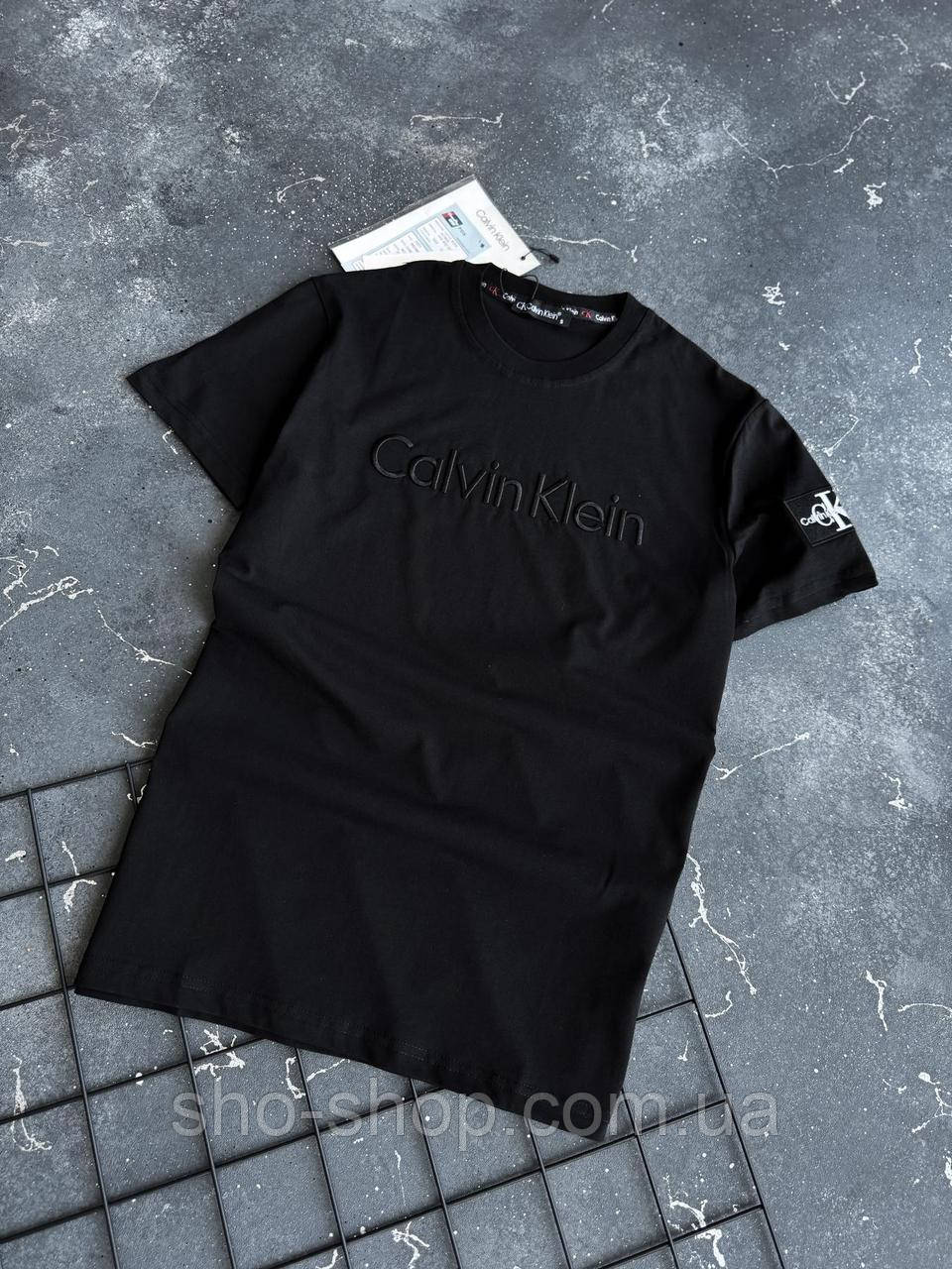Чоловича футболка Calvin Klein чоловіча футболка Чолович футболка Туреччина, фото 1