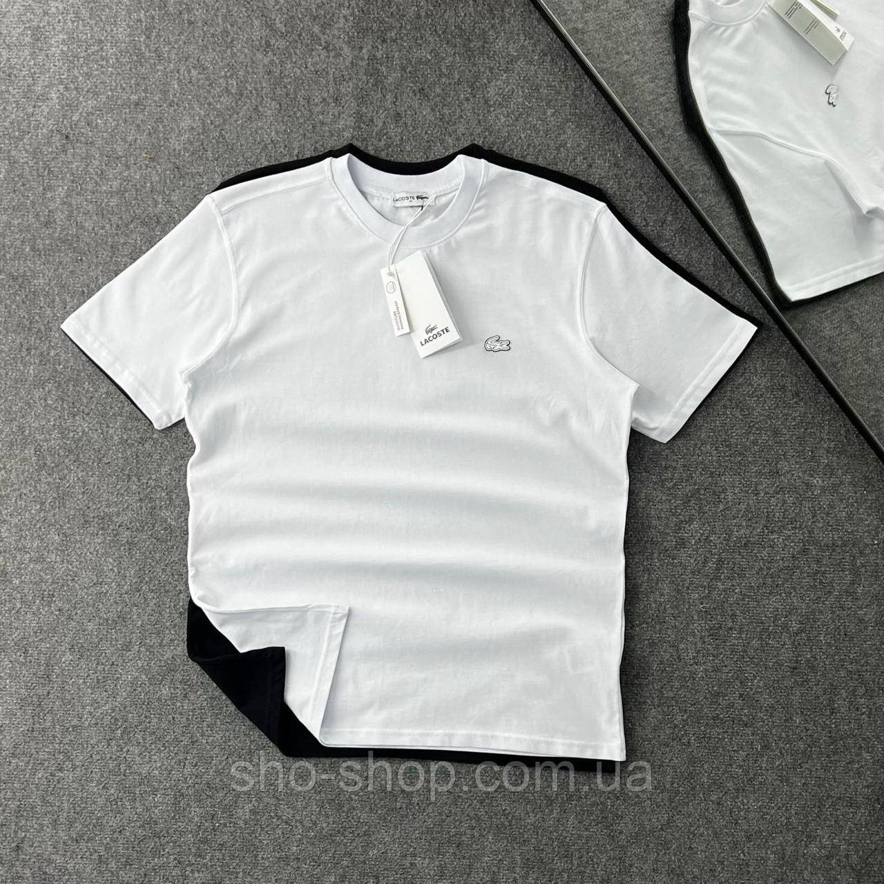Чоловіча футболка Lacoste мужская футболка Чоловіча футболка Турция, фото 1