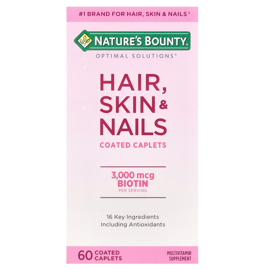 Волосся шкіра та нігті Nature's Bounty 60 капсул покритих оболонкою