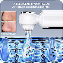 HydraFacial Pore Vacuum Blackhead Remover з циркуляцією гарячої компресійної води, 6 всмоктувальними головками, фото 6
