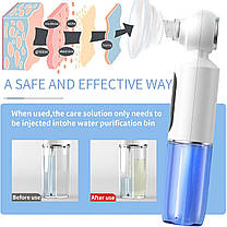 HydraFacial Pore Vacuum Blackhead Remover з циркуляцією гарячої компресійної води, 6 всмоктувальними головками, фото 3