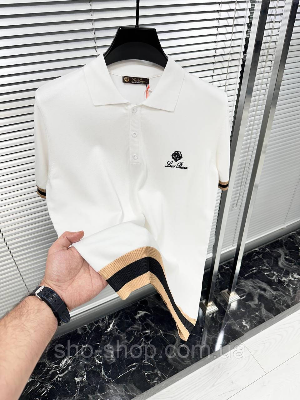 Чоловича футболка Loro Piana чоловіча футболка Поло LORO PIANA LUX TShLPn012 Туреччина, фото 1