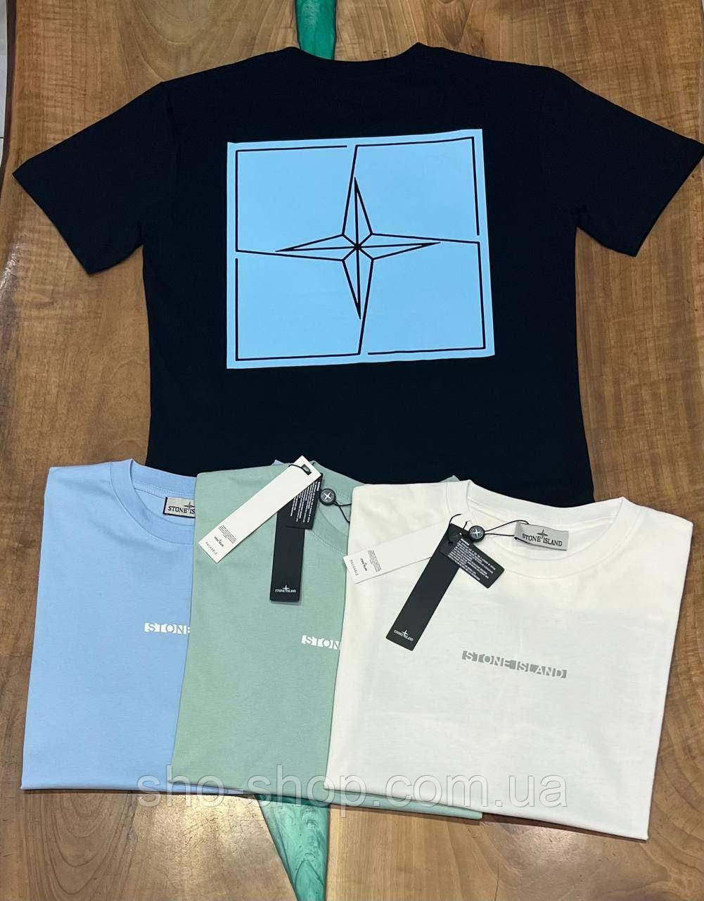 Чоловича футболка Stone Island чоловіча футболка Футболка TShSI008 Туреччина, фото 1