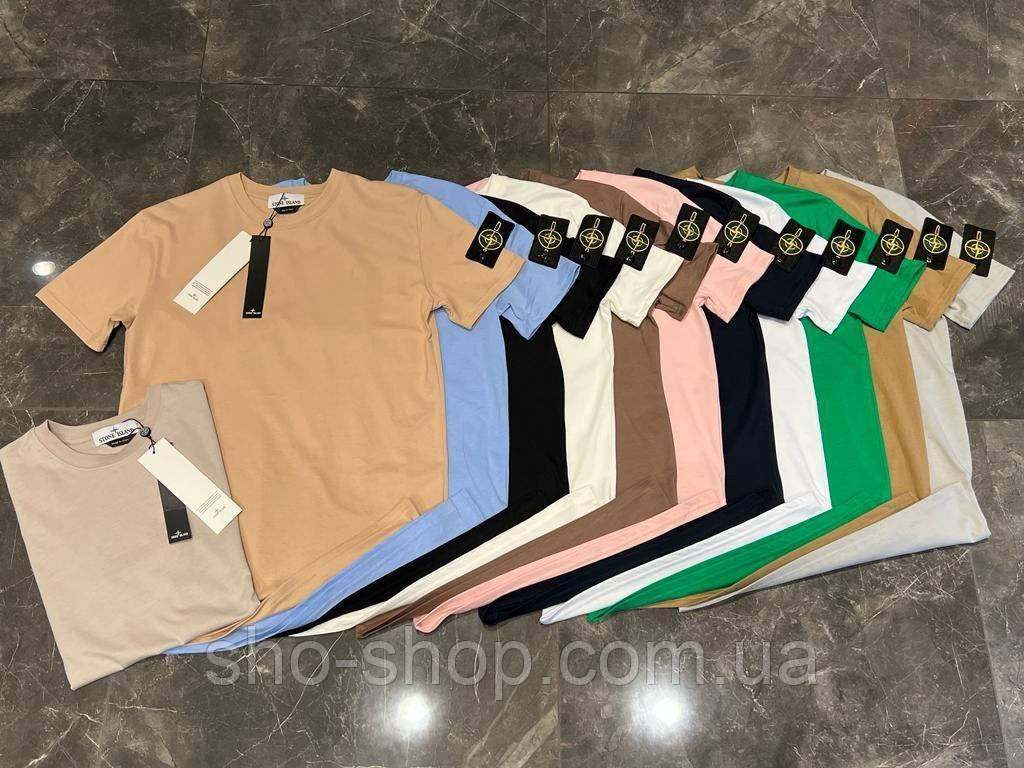 Чоловича футболка Stone Island чоловіча футболка Футболка TShSI012 Туреччина, фото 1