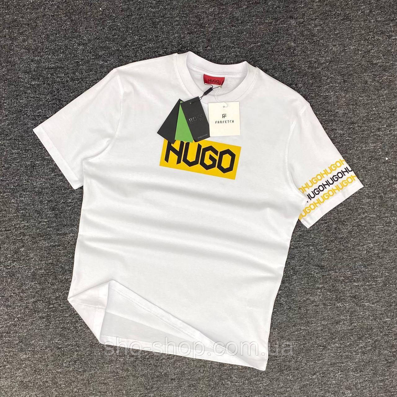 Чоловіча футболка Hugo Boss мужская футболка Чоловіча футболка  Турция, фото 1