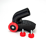 Насадка-пиловідвід для КШМ 125мм. Пиловідвід на болгарку, фото 2