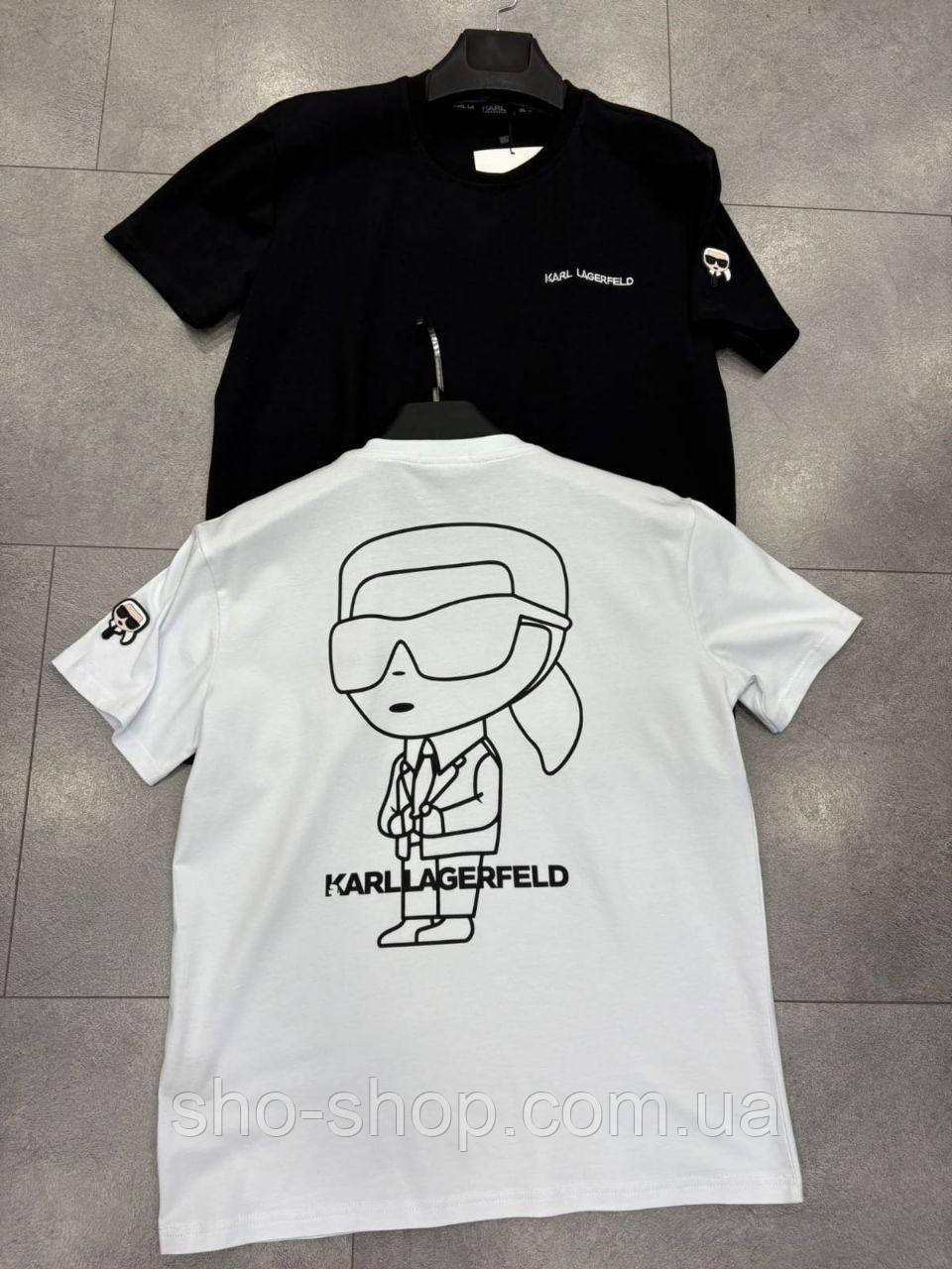 Чоловича футболка Karl Lagerfeld чоловіча футболка Футболка Karl Lagrferd TShKLn011 Туреччина, фото 1