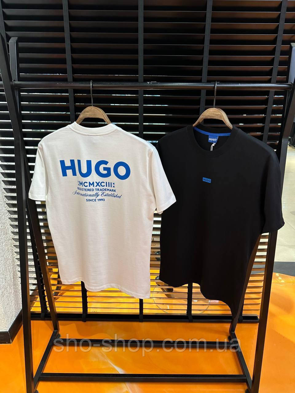 Чоловича футболка Hugo Boss чоловіча футболка Футболка HUGO BOSS TShHBn030 Туреччина, фото 1