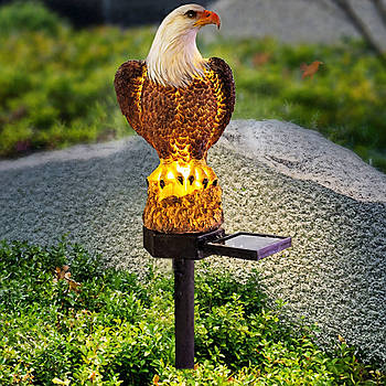 Садовий світильник на сонячній батареї 43,8см (1шт) Орел / Декоративне освітлення саду / Лед ліхтар для саду