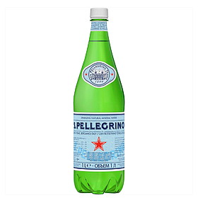 Вода мінеральна San Pellegrino газована 1 л