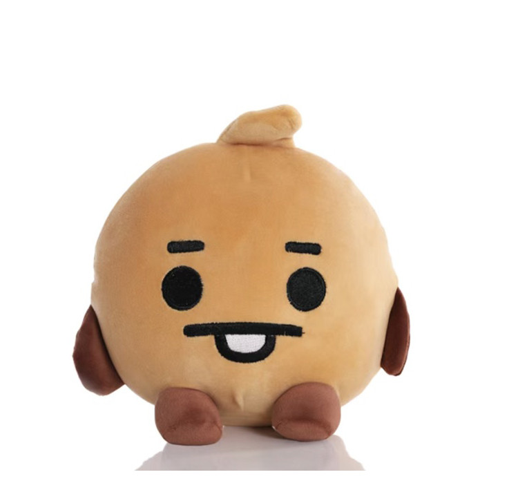 М'яка Іграшка Печенька ШУКИ BT21 Плюш SHOOKY ARMY персонаж BTS 10 см (01399)