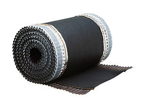 Конькова вентиляційна стрічка ALENOR, 310 мм х 5 м (коричнева фольга)