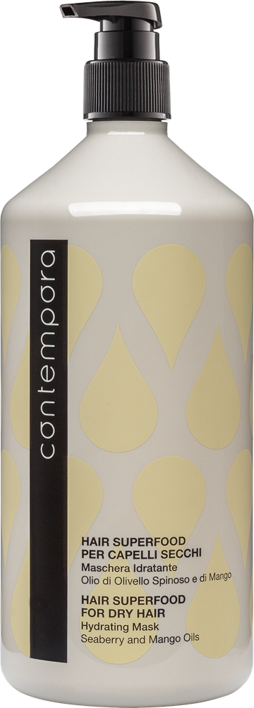CONTEMPORA Зволожувальна маска для волосся з олією обліпихи та олією манго 1000 мл         о