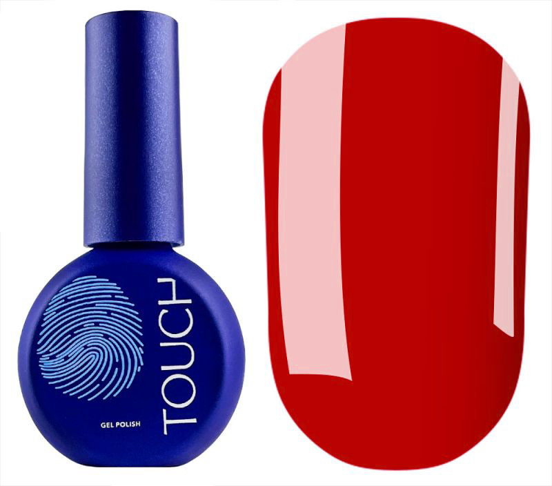 Однофазний гель-лак Touch Solo Gel Polish №09, 9 мл (червоний)