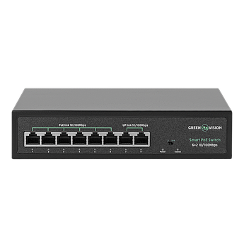 Комутатор мережевий POE GV-015-D-06+2P