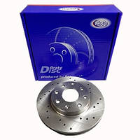 Шевроле Авео, Калос, Заз Віда, 236x41мм, Гальмівний диск з перфорацією, передній, вентильований