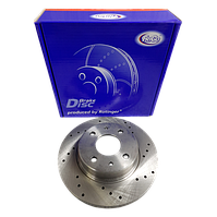 ВАЗ 2108, 2109, 21099, 2113, 2114, 2115, 238x42мм, Гальмівний диск передній TUNING з перфорацією