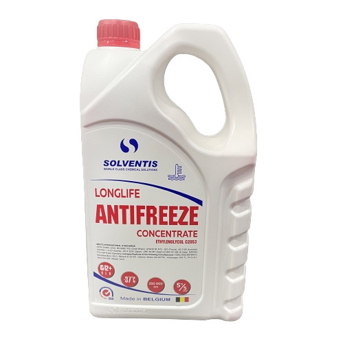 Концентрат Антифриза червоний, G12+, -80C, 5 кг, Solventis Бельгія