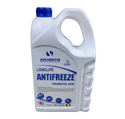 Антифриз синій, 5 кг, G11+, -37C, Solventis Бельгія