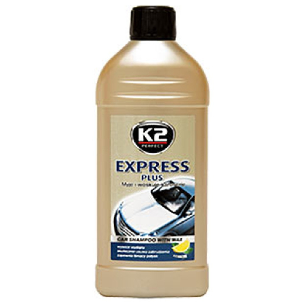 Шампунь для авто, із запахом лимона, K2 EXPRESS PLUS 500мл