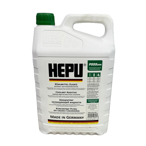 Концентрат Антифриза зелений HEPU G11 5 л., охолоджувальна рідина для автомобілів