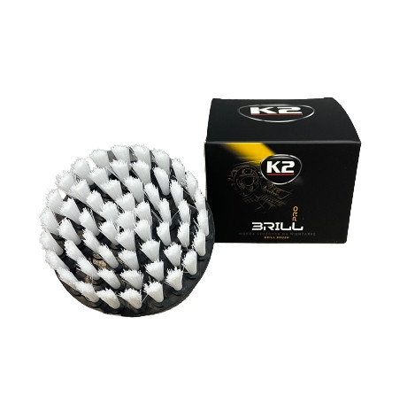 Щітка на шуруповерт для хімчистки тканин та пластику Drill Pro Brush, діаметр 10см