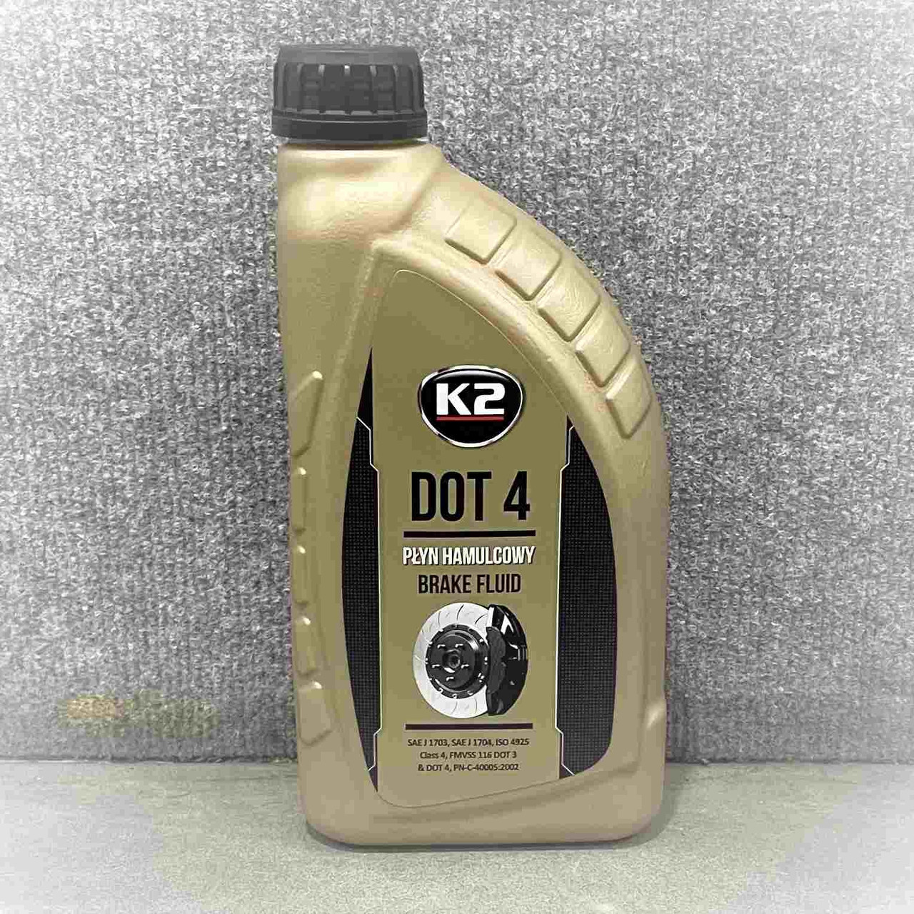 Тормозна рідина ДОТ 4, 1л, K2 Turbo DOT 4 Brake Fluid