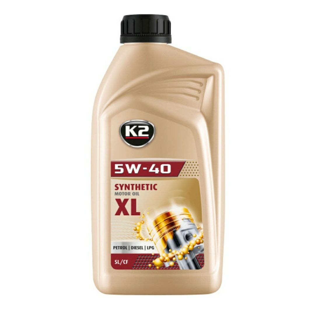 Олія моторна K2 Synthetic Motor Oil SL/CF XL 5W-40 1 літр