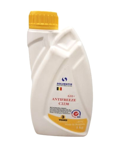 Антифриз жовтий, 1 кг, G11+, -37C, Solventis Бельгія