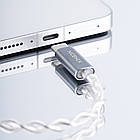 ⇒ NiceHCK SP4 (2Pin 0.78) - змінний кабель для навушників з Type-C, мікрофоном та чіпом DSP, фото 5