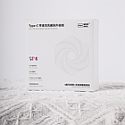 ⇒ NiceHCK SP4 (2Pin 0.78) - змінний кабель для навушників з Type-C, мікрофоном та чіпом DSP, фото 10