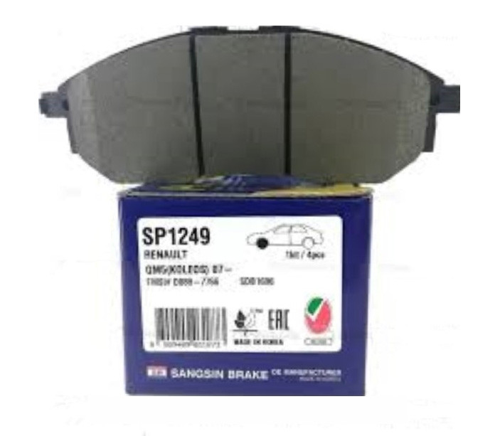 Infiniti Ex, G, M, Q, Qx, Nissan Murano, Navara, Partfinder, Qashkqai, Terrano, Гальмівні колодки передні