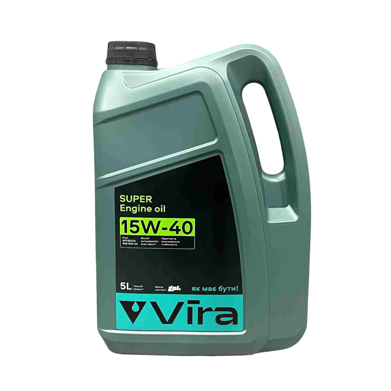 Олія моторна 15W-40 SUPER SG/CD, TM Vira Україна, 5 літрів