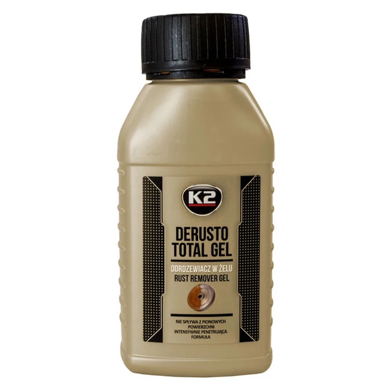 Гель для видалення іржі K2 Derusto Total Gel 250 мл, перетворювач іржі