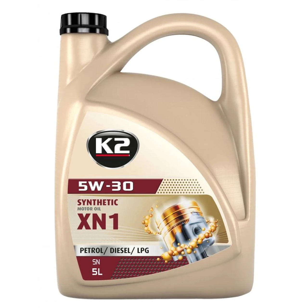 Олива моторна K2 Synthetic SN XN1 5W-30 5л