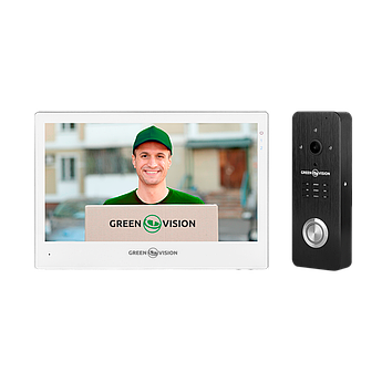 Комплект відеодомофону GreenVision GV-003-GV-059+GV-006