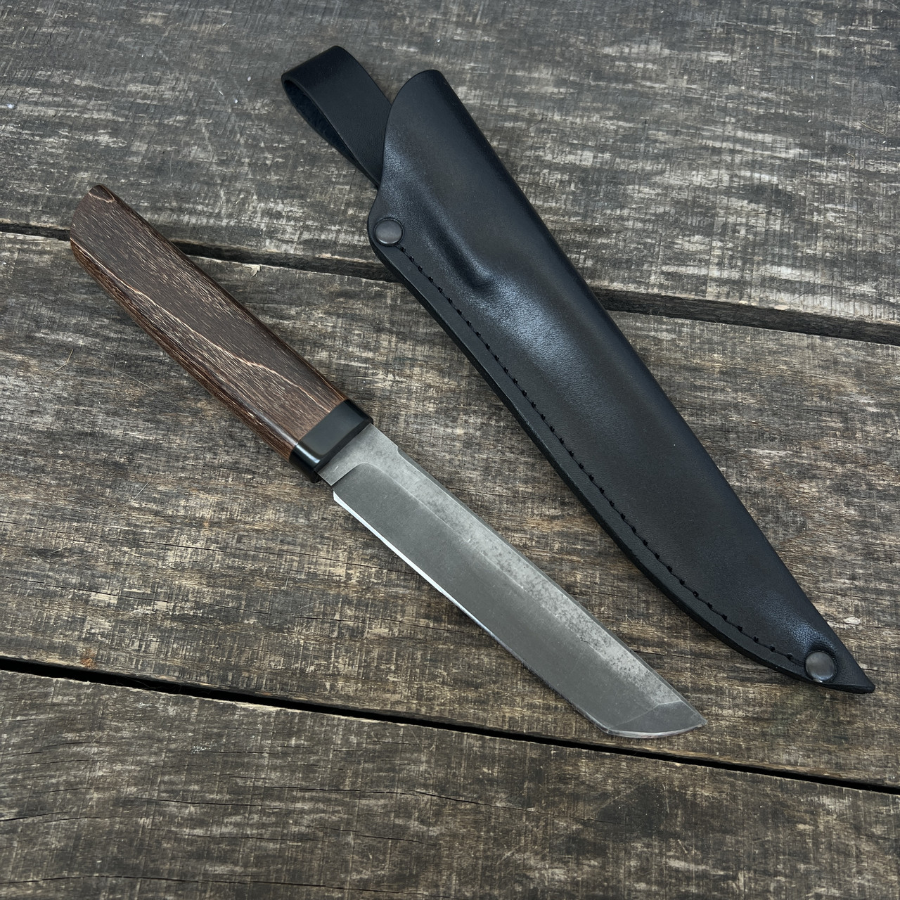 Ніж ручної роботи "Танто" сталь х12мф