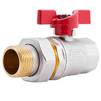 Кран американка ДУ 25 вода різьба внутр./зовн. прямий