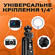 Монопод штатив Hoco K25 150 см з блютуз пультом селфі палиця bluetooth кнопка стійка палиця для селфі відео, фото 7