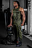 Чоловічі спортивні штани Gorilla Wear Branson Pants army-green black XXL, фото 6