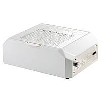 Настільна манікюрна витяжка з HEPA фільтром Teri Diamond, колір білий (сітка біла)