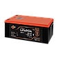 Акумулятор LP LiFePO4 25,6V - 280 Ah (7168Wh) (BMS 200A/200А) пластик Smart BT, фото 3