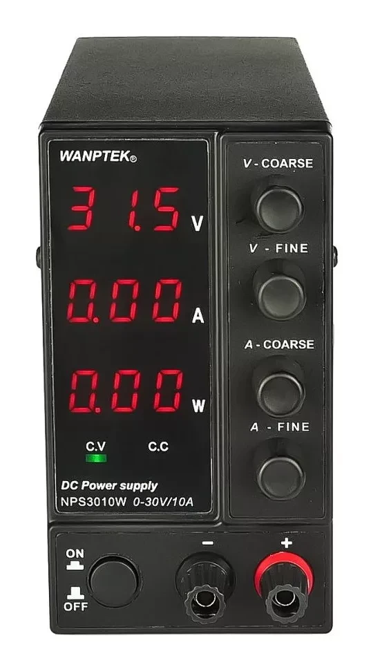 Wanptek NPS3010W Black (30В 10А) 3 розряди  Лабораторний блок живлення