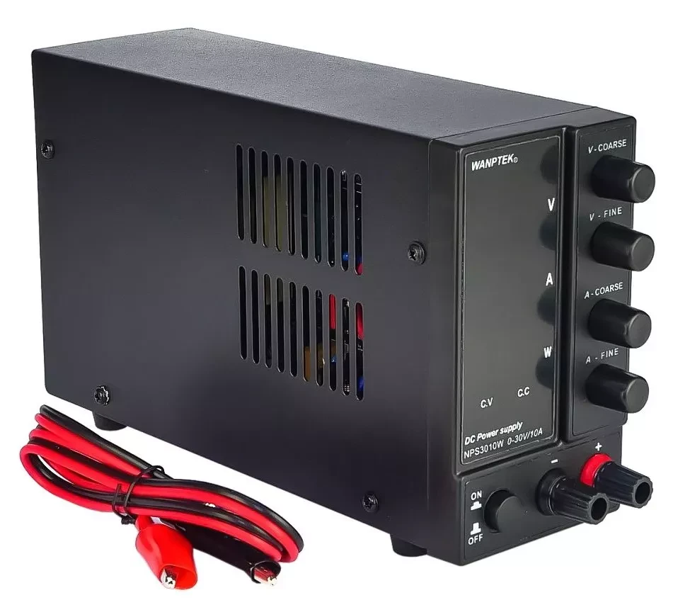 Wanptek NPS3010W Black (30В 10А) 4 розряди  Лабораторний блок живлення