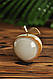 Статуетка яблуко з каменю онікс, 4.5 см (колір, як на фото), фото 2