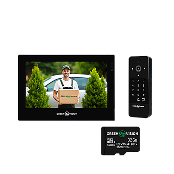 Комплект відеодомофону GV-004-GV-060+GV-007 + SD32GB
