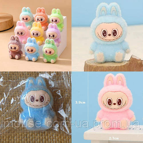 the monsters 3点 Фігурка LABUBU The Monsters Exciting Macaron 3,9 см